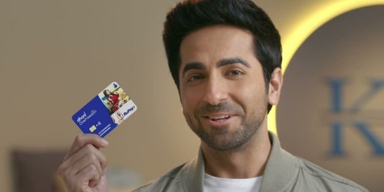 Ayushmann Khurrana OneFreedom-card