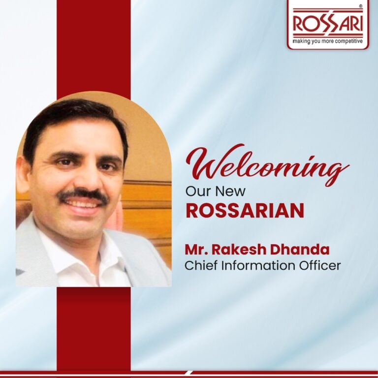 Rossari Biotech named Rakesh Dhanda as the Chief Information Officer