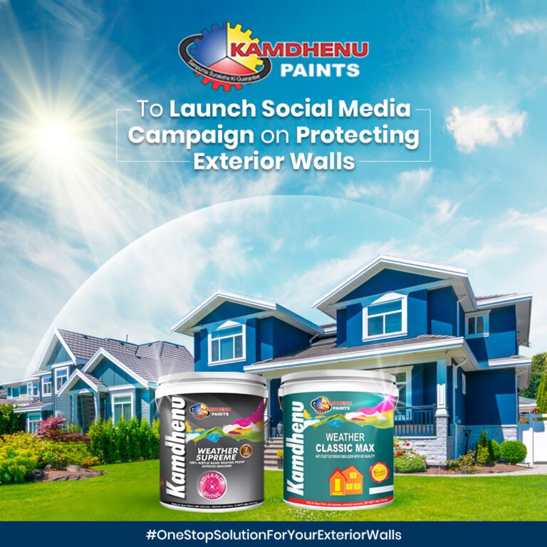 Kamdhenu Paints to Launch Social Media Campaign on Protecting  Exterior Walls