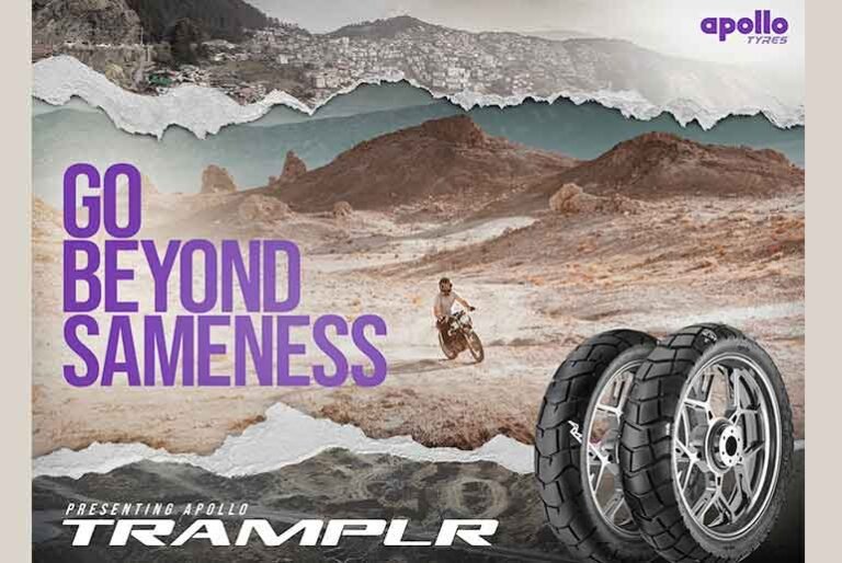 Apollo Tyres encourages riders to ‘Go Beyond Sameness’ with Tramplr
