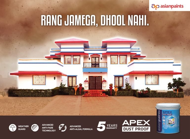 Ogilvy conceptualises a creative campaign for Asian Paints Apex DustProof