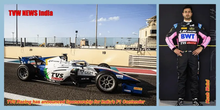 TVS Racing Announces Sponsorship for India’s F1 Contender Kush Maini