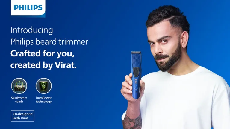 Virat Kohli co-designs a limited-edition trimmer for Philips India