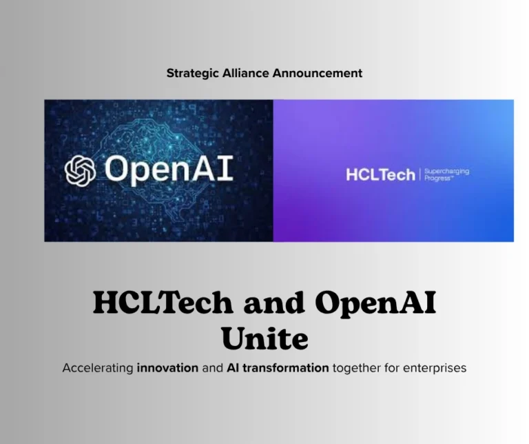 HCLTech and OpenAI Forge Strategic Alliance to Accelerate Enterprise-Wide AI Transformation