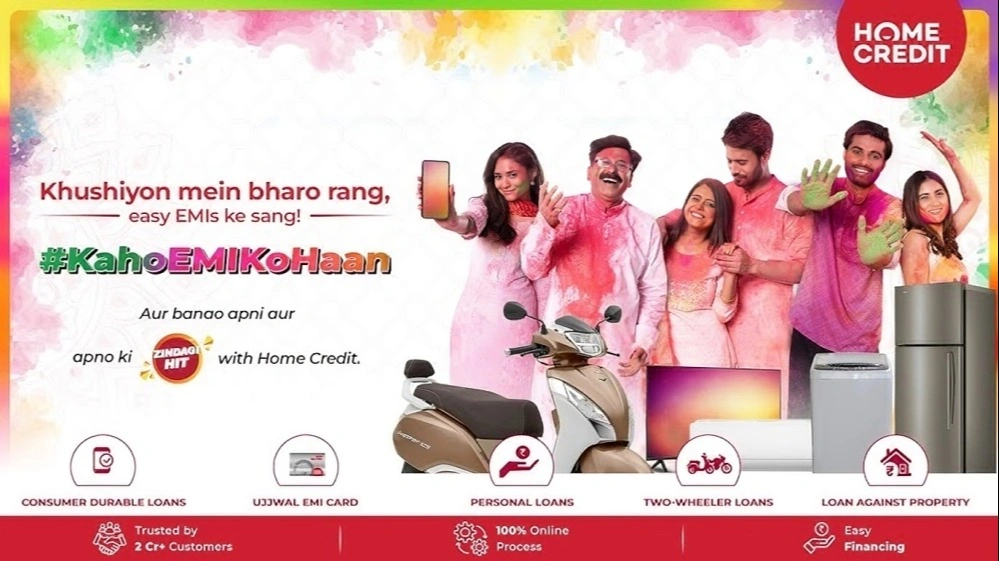 #KahoEMIKoHaan: Home Credit India turns Holi’s spirit into a celebration of smart EMIs
